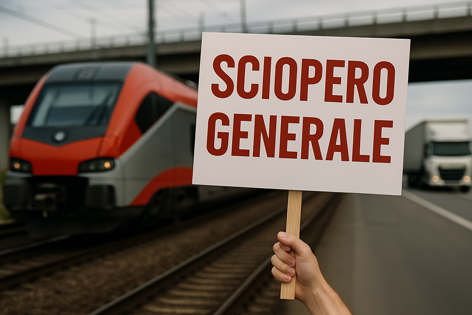 Sciopero, il venerdì nero dei trasporti: a rischio treni, bus e metro
