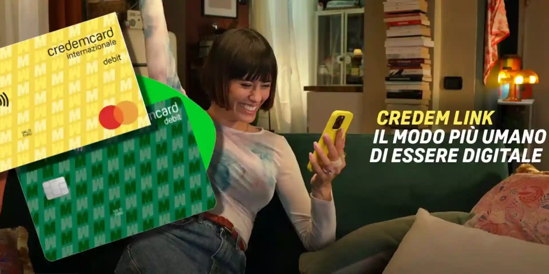 Credem Link: conto digitale con supporto umano e 100€ in Buoni Amazon