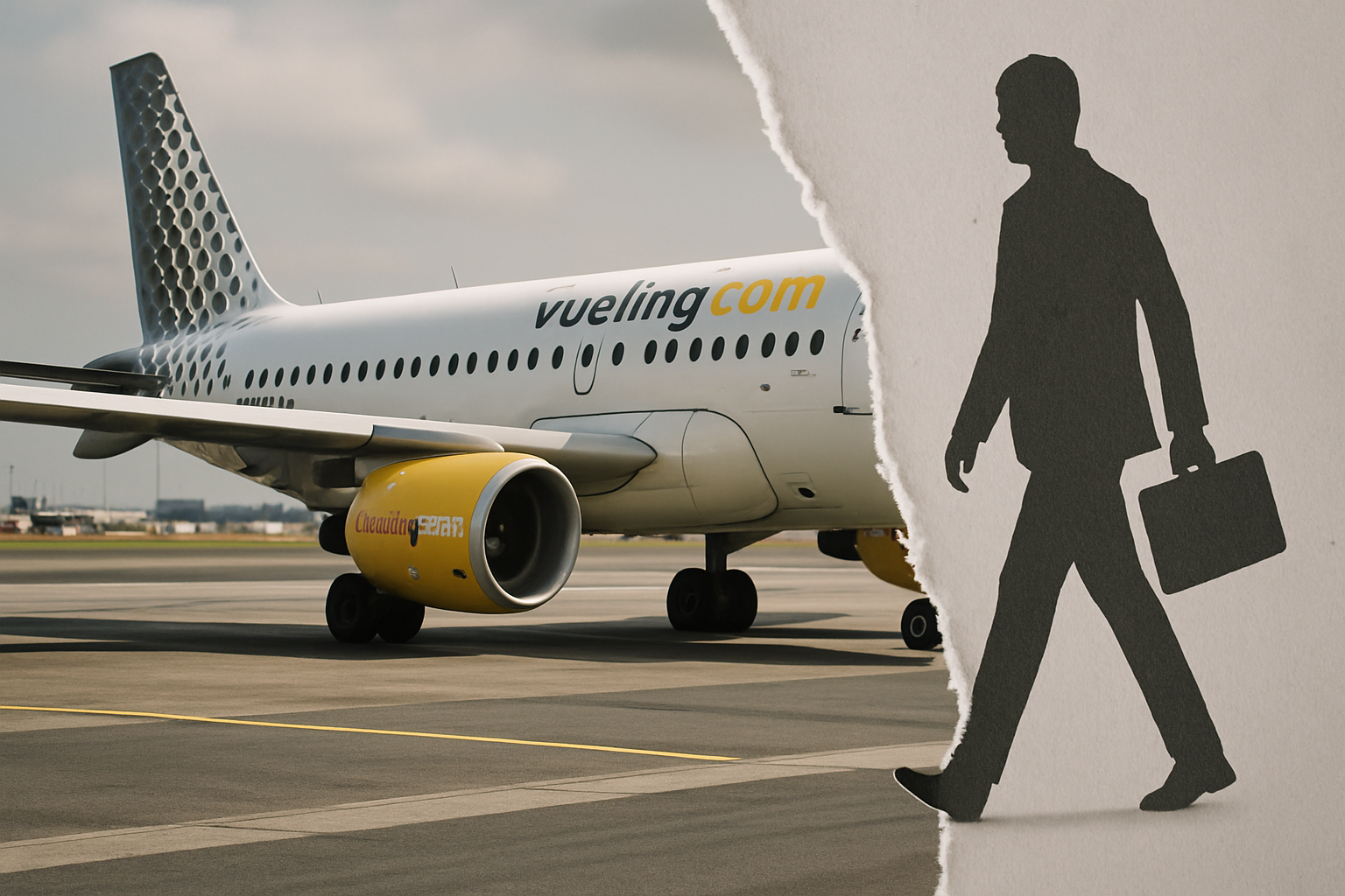 Vueling taglia personale e rotte a Fiumicino